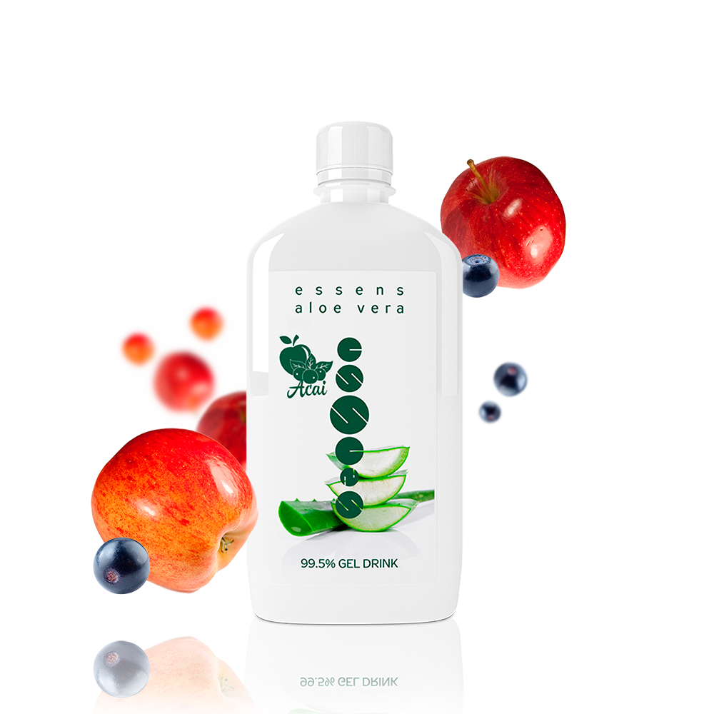 Aloe Vera 99.5% gel drink - apple + acai